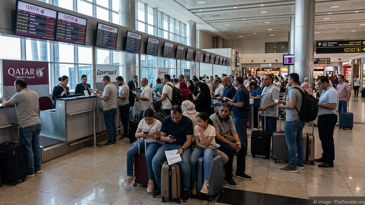 Qatar Airways, EgyptAir Cancellations Disrupt Egypt Travel