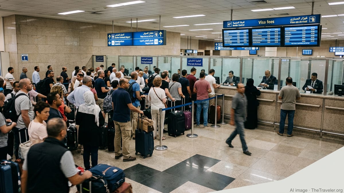Egypt Hikes Visa-on-Arrival Fees as Global Travel Tightens