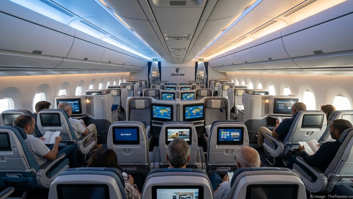 EgyptAir’s New A350-900 Marries Heritage With High Tech