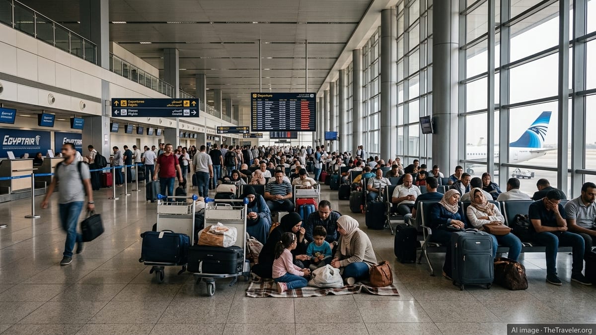 EgyptAir Delays Trigger Travel Turmoil From Cairo to Abu Dhabi
