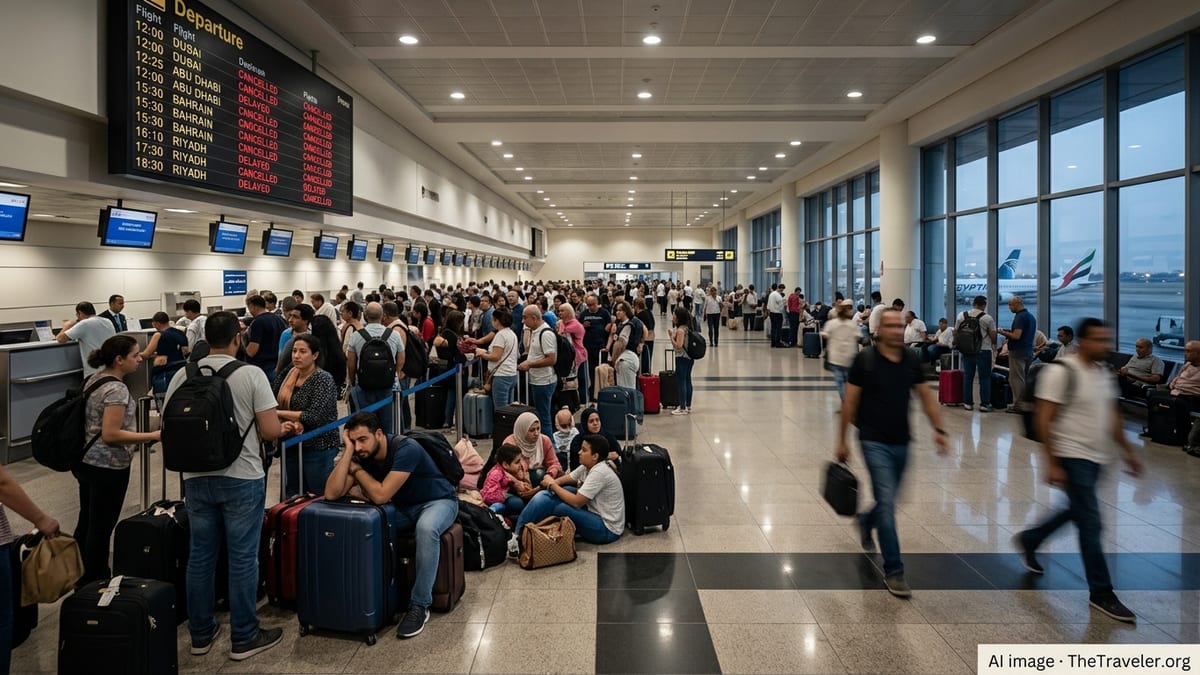EgyptAir Route Suspensions Deepen Middle East Flight Chaos
