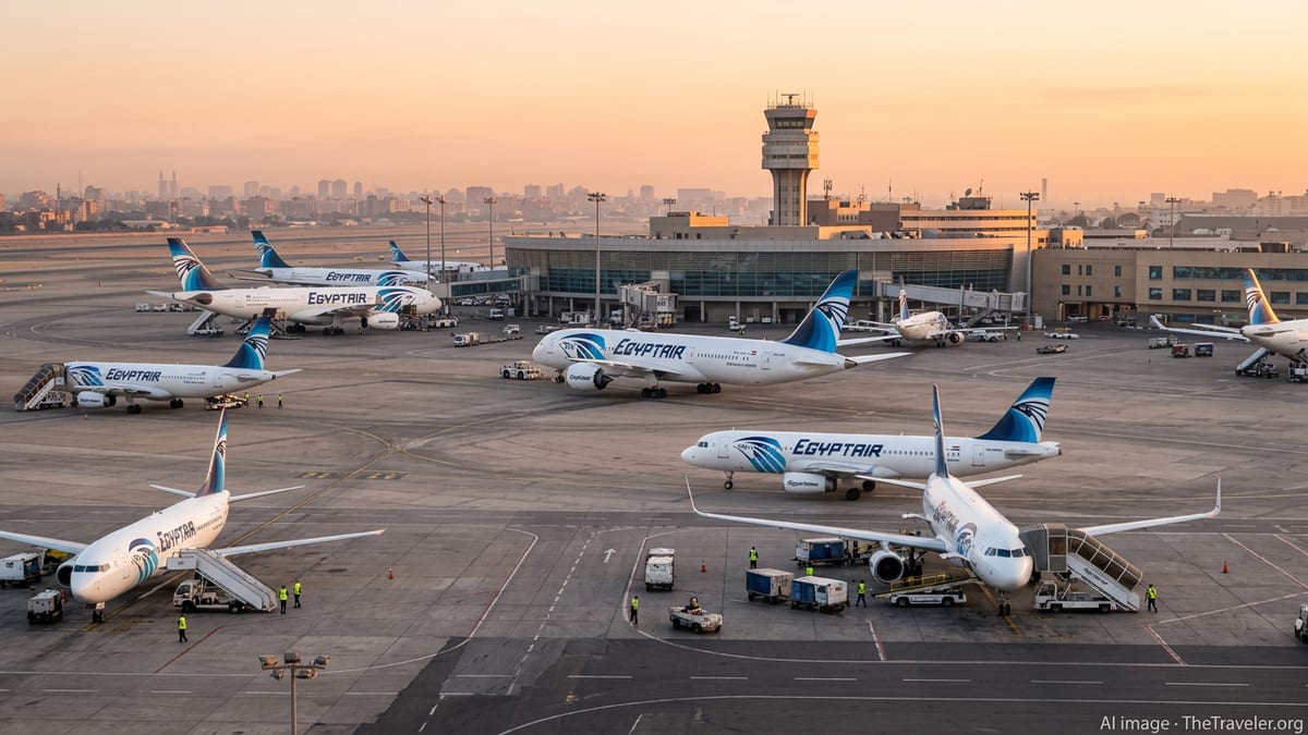 EgyptAir Keeps Key Long-Haul Links Running Amid Airspace Chaos