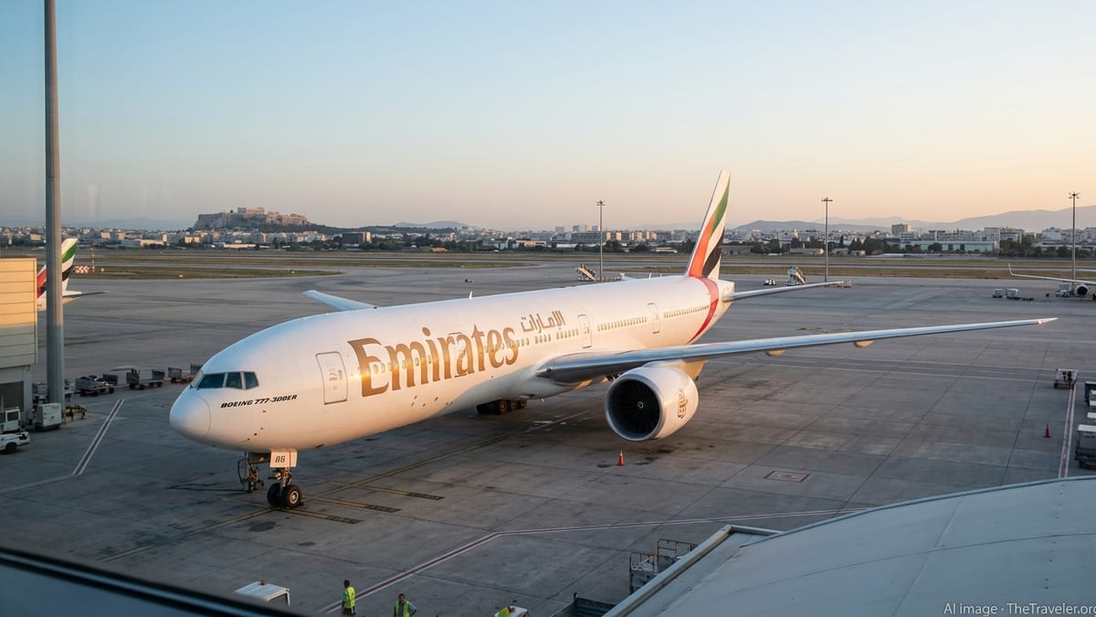 Emirates Brings Athens Back with Limited Service Restart