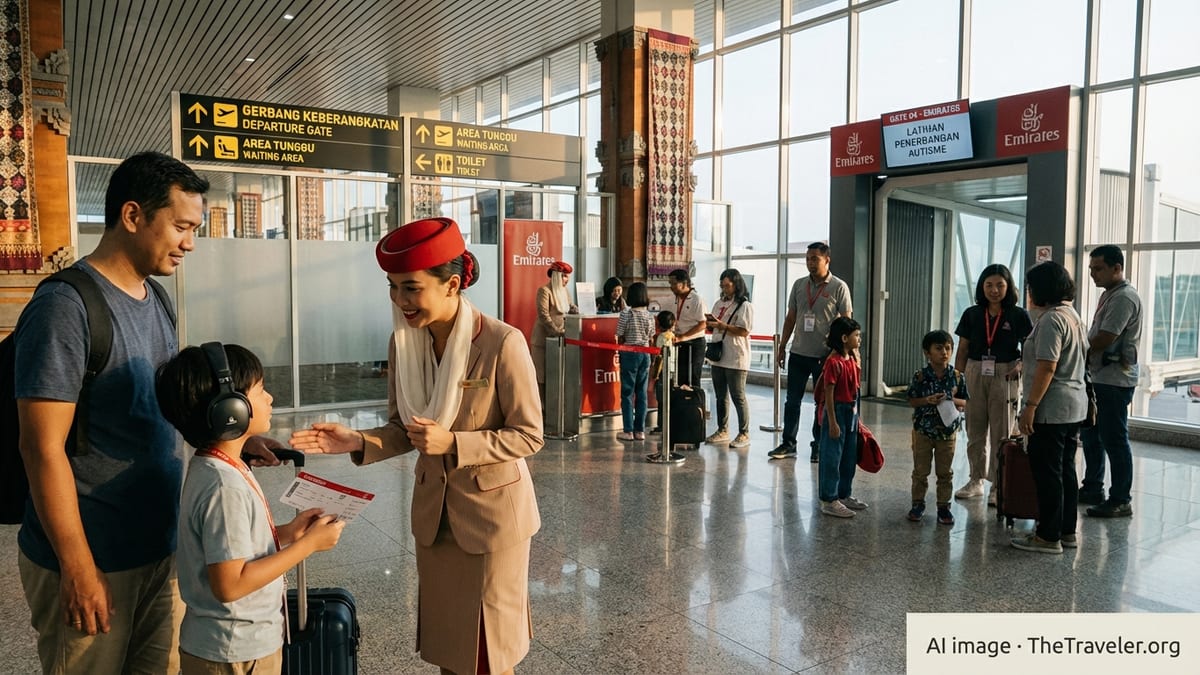 Emirates Brings Autism Travel Rehearsal Program to Bali