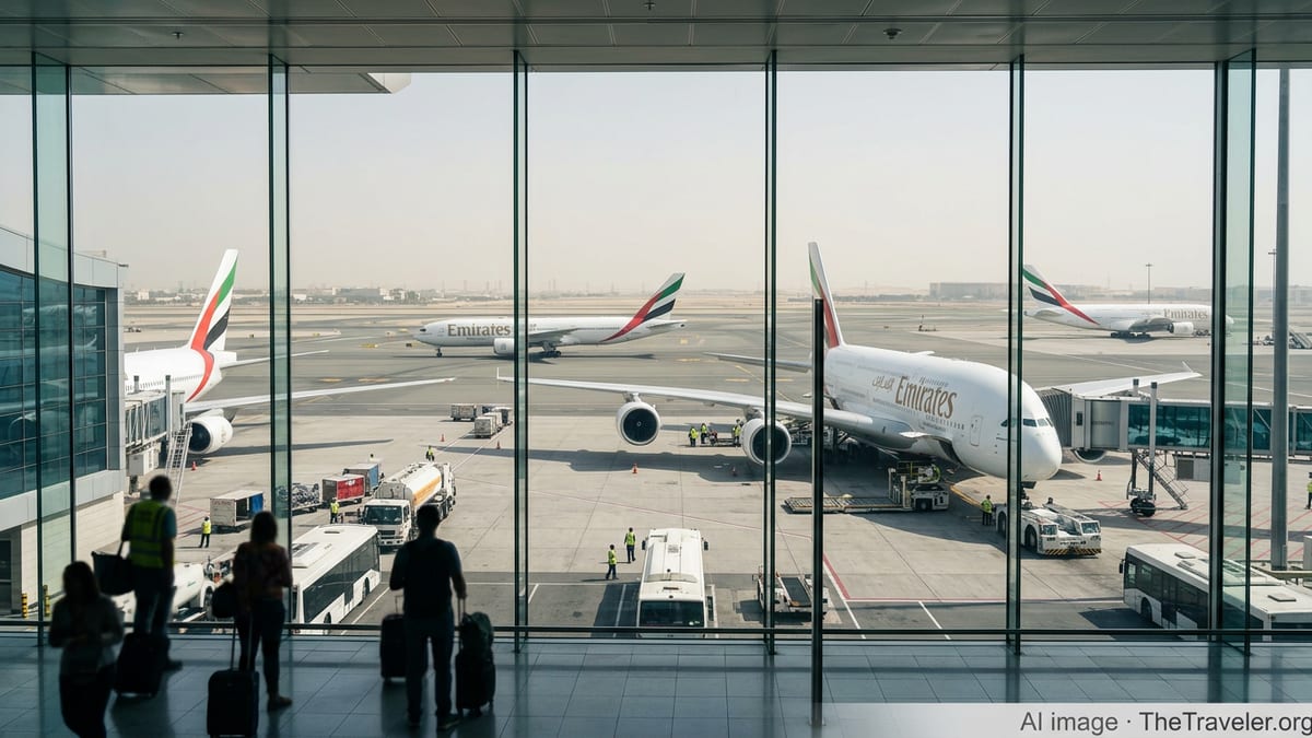 Emirates Flights Diverted as Seven Europe and Russia Services Land Short