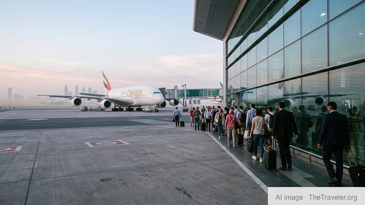 Emirates Flight Helps Greeks Return from Dubai Amid Crisis