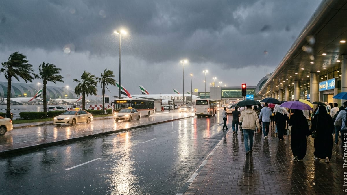 Emirates Warns of Storm Disruption as Heavy Rains Target Dubai