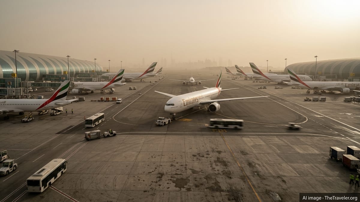 Emirates Warns of Delays at Dubai Airport Amid Unstable Weather
