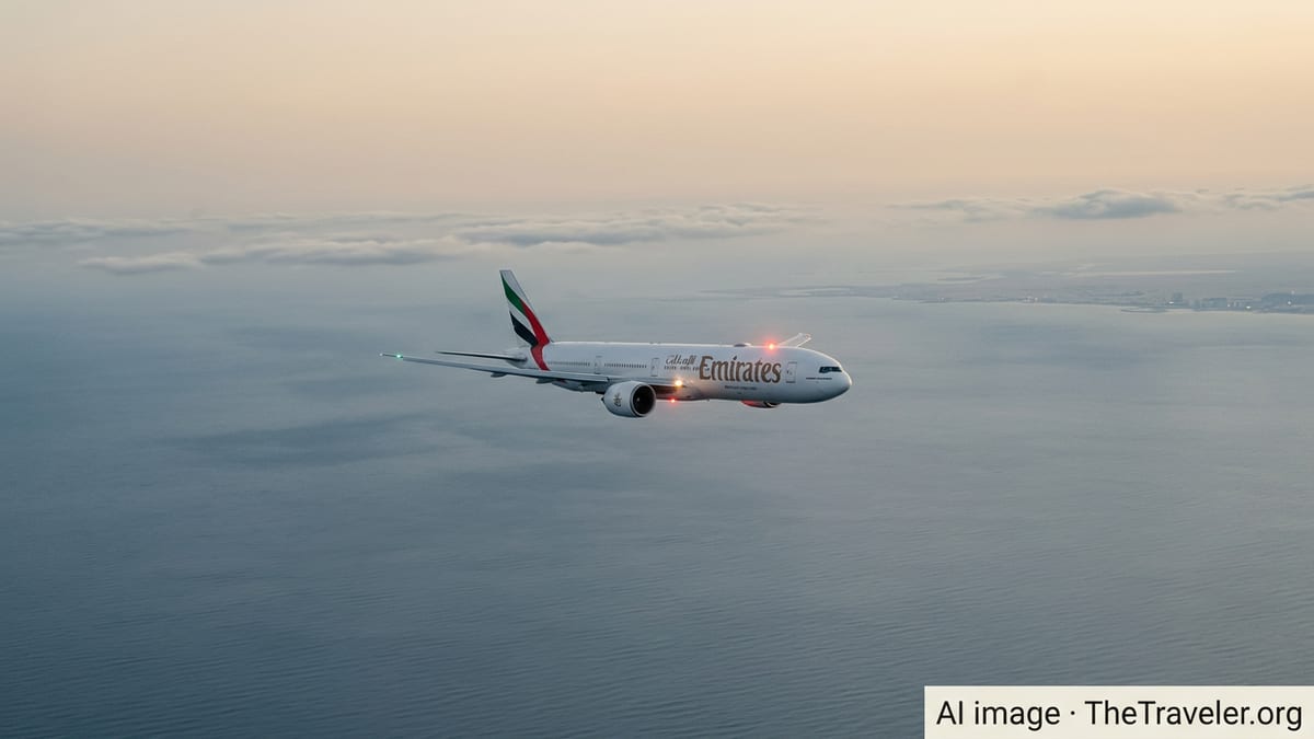 Emirates EK501’s Wild Detour Highlights Gulf Airspace Chaos