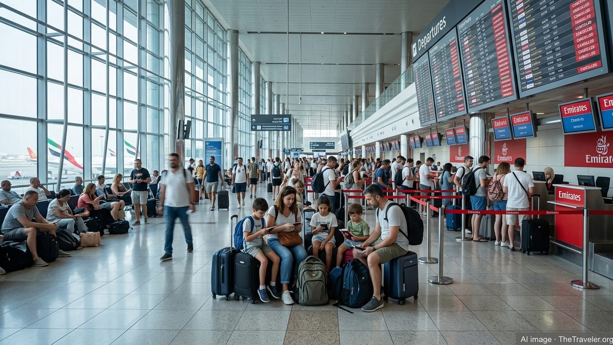 Emirates Disruptions Strand Travelers Across Key Hubs