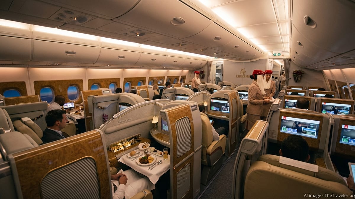 How Emirates Redefined Luxury Air Travel Worldwide