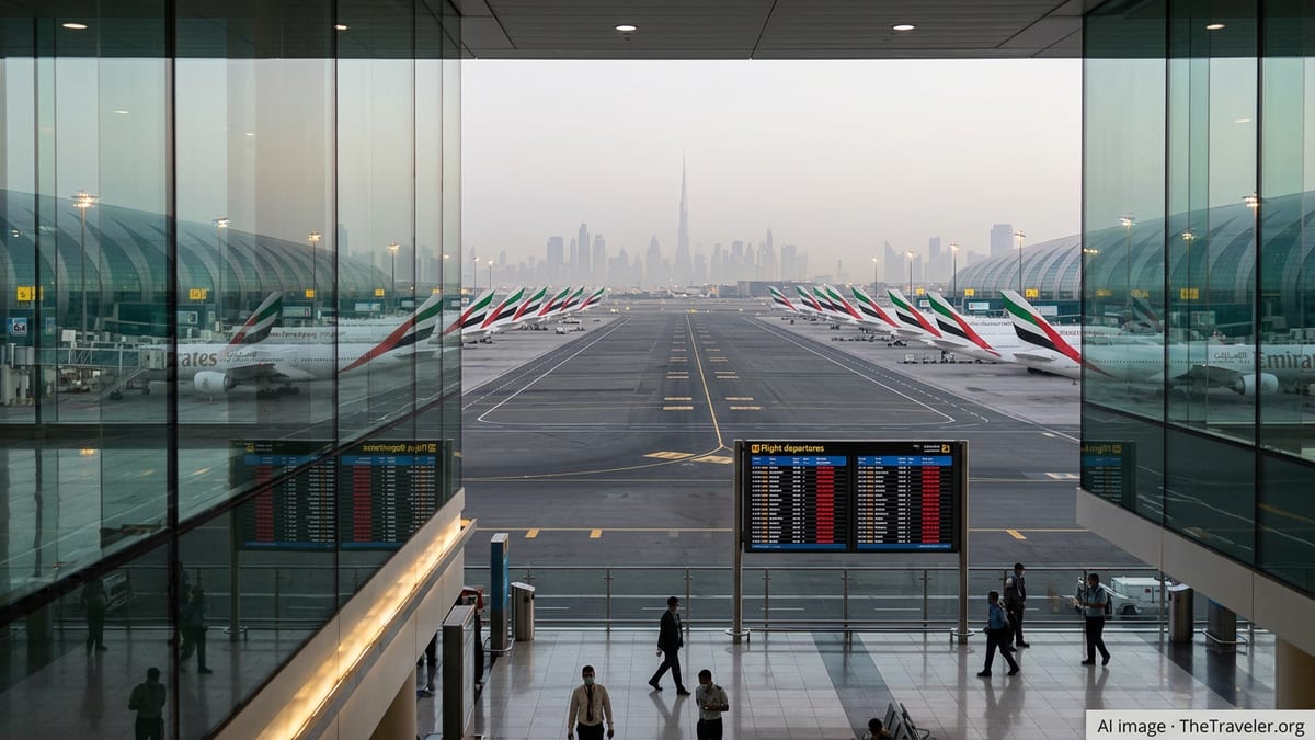 Emirates Halts Dubai Flights as Middle East Airspace Shuts