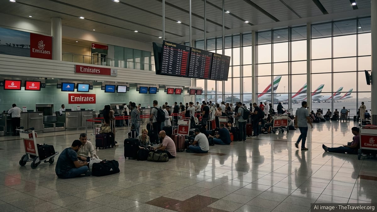 Emirates Slashes Flights as Middle East Crisis Hits Global Travel