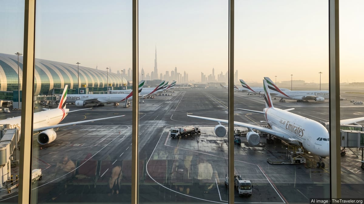 Emirates Scales Back Flights as Gulf Tensions Disrupt Skies