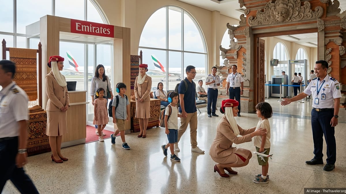 Emirates Debuts Pioneering Travel Rehearsal for Neurodiverse Flyers in Bali