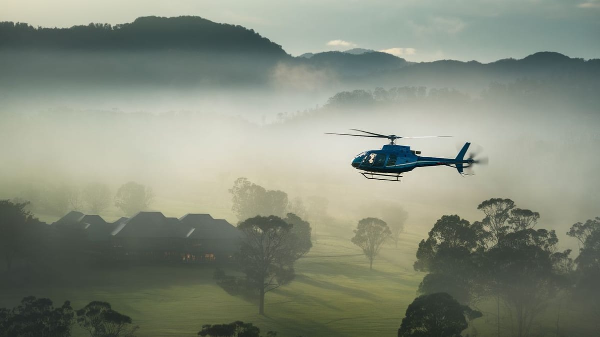 Emirates Wolgan Valley Reborn as Ritz-Carlton Helicopter Haven
