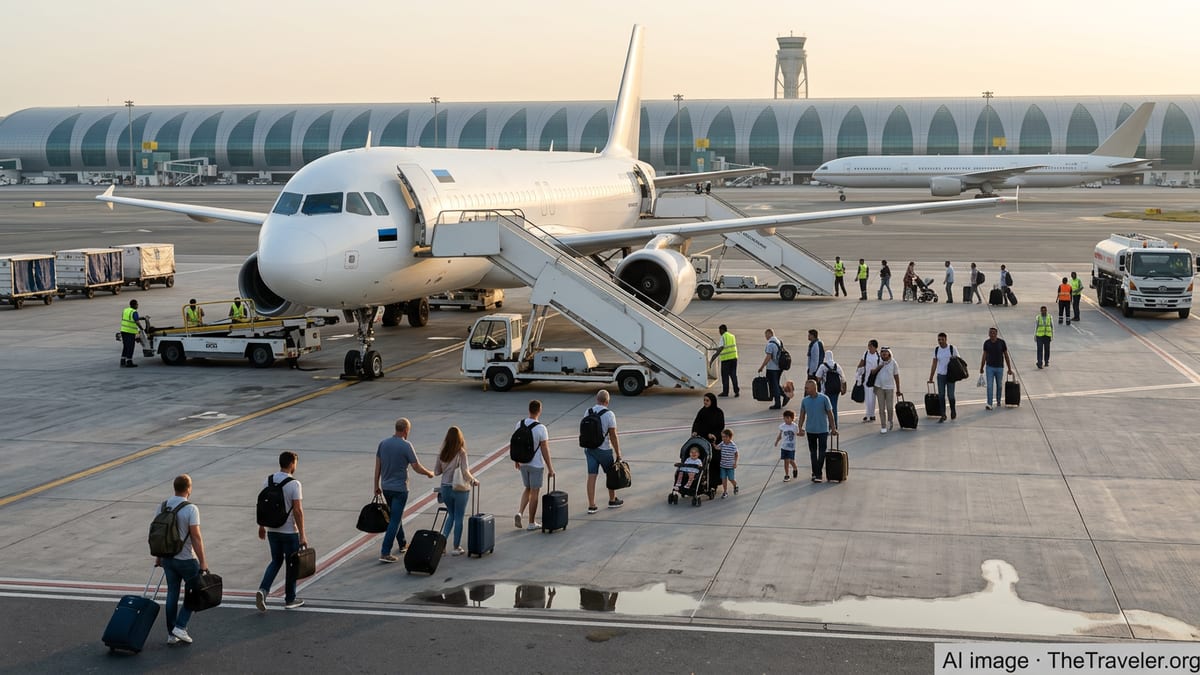 Estonia Airlifts 1,084 People From Dubai Amid EU Flight Push