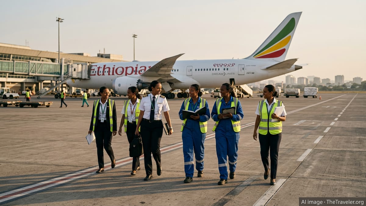 Ethiopian Airlines Marks IWD with All-Women Flights
