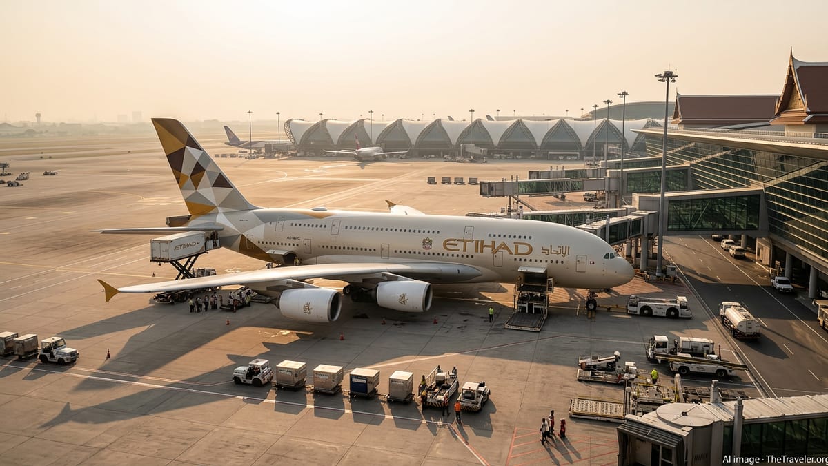 Etihad A380 To Boost Abu Dhabi–Bangkok And Europe Links