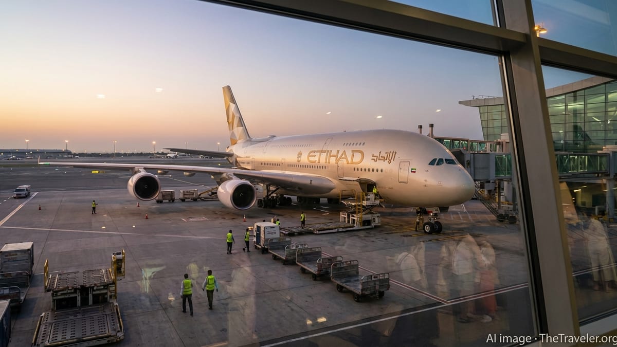 Etihad Puts Flagship A380 on Abu Dhabi–Bangkok Route