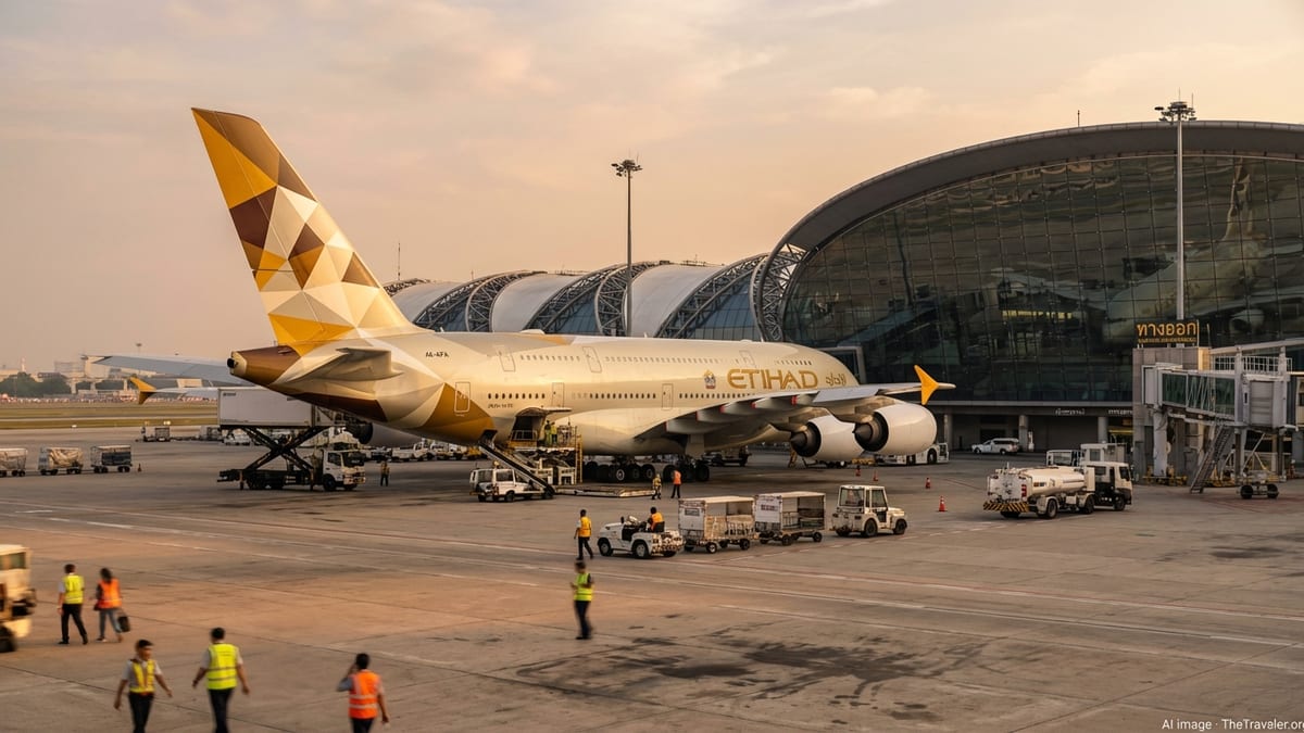 Etihad Puts Airbus A380 on Abu Dhabi–Bangkok Route
