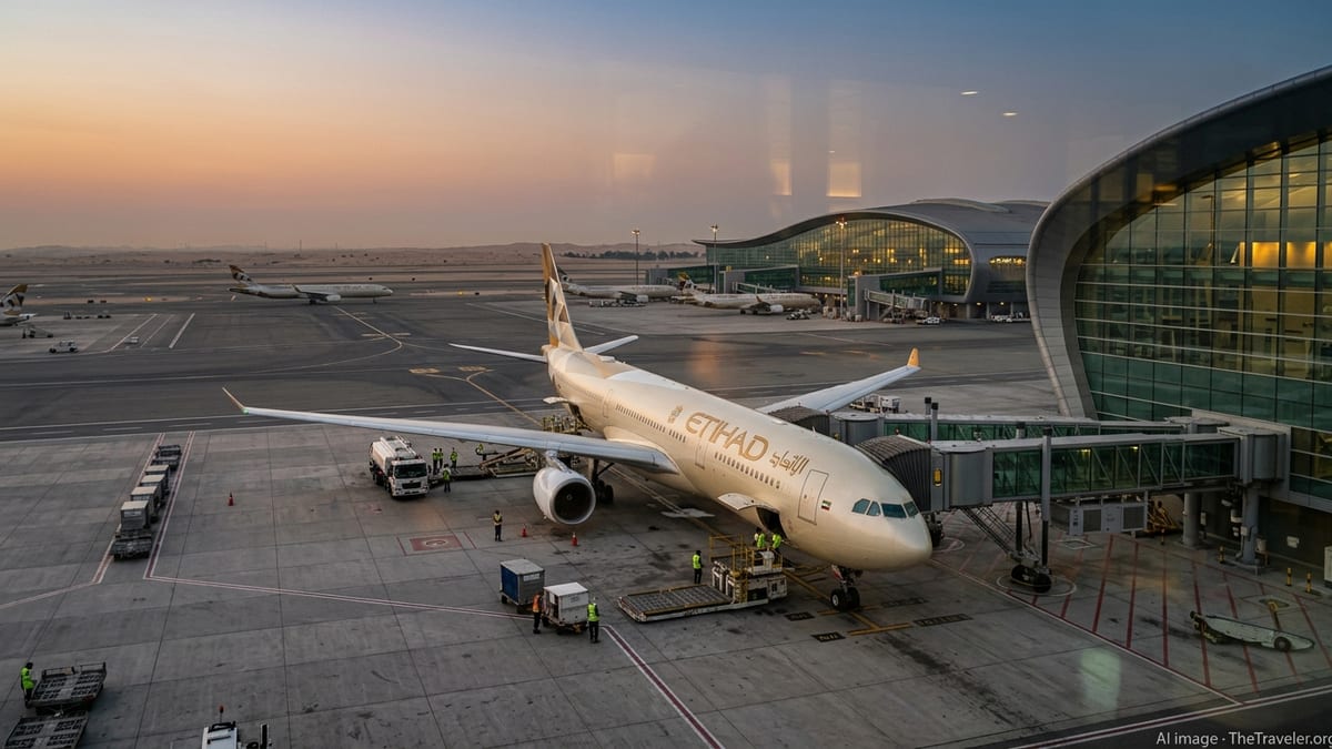 Etihad Plans 70 Departures From Abu Dhabi on March 26