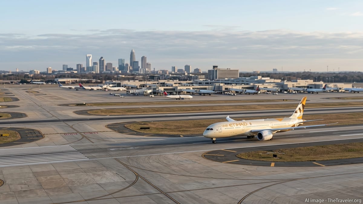 Etihad’s New Abu Dhabi–Charlotte Route Raises the Bar on Comfort