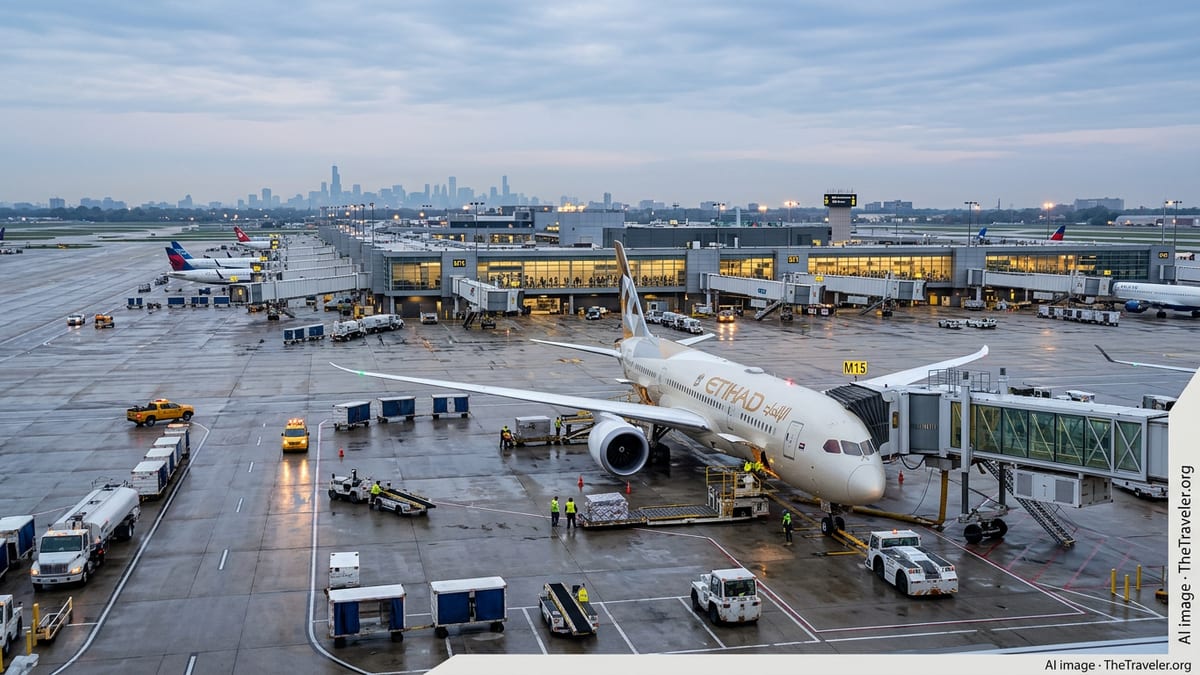 Etihad Makes Chicago O’Hare Its Leading US Gateway in 2026