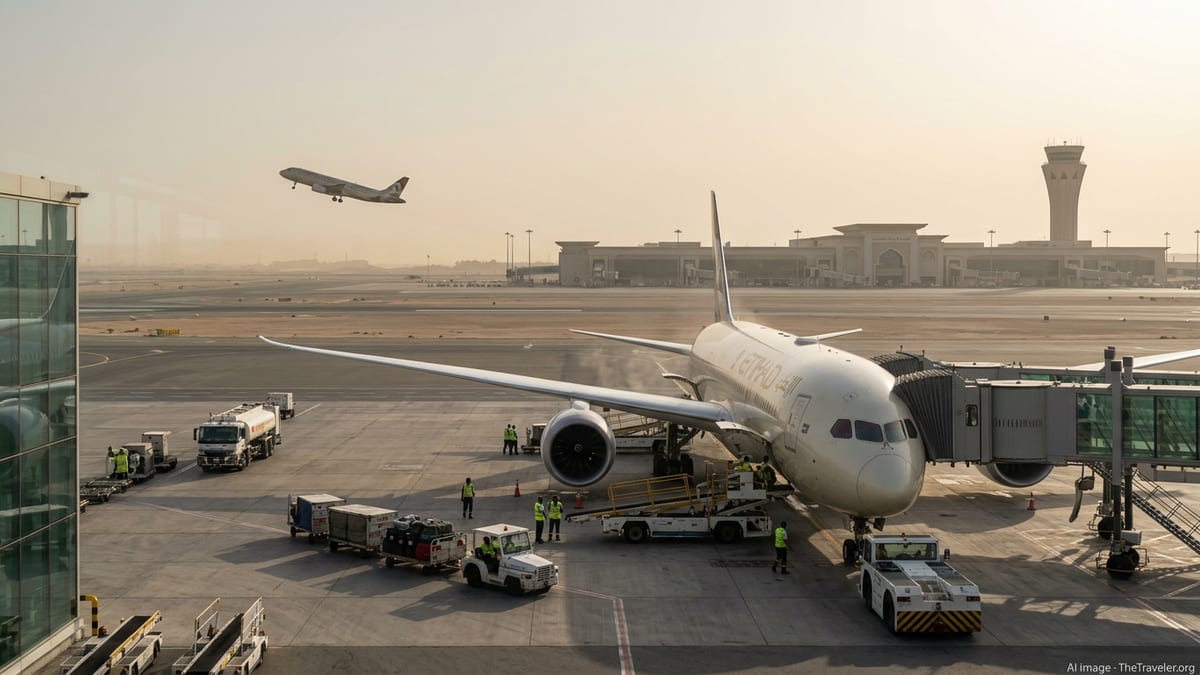 Etihad Resumes Limited UK Flights as Middle East Crisis Persists
