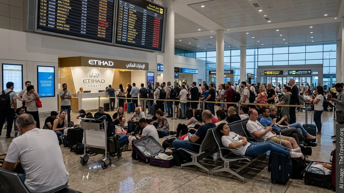 Etihad Flight Disruptions Leave Global Travelers Stranded