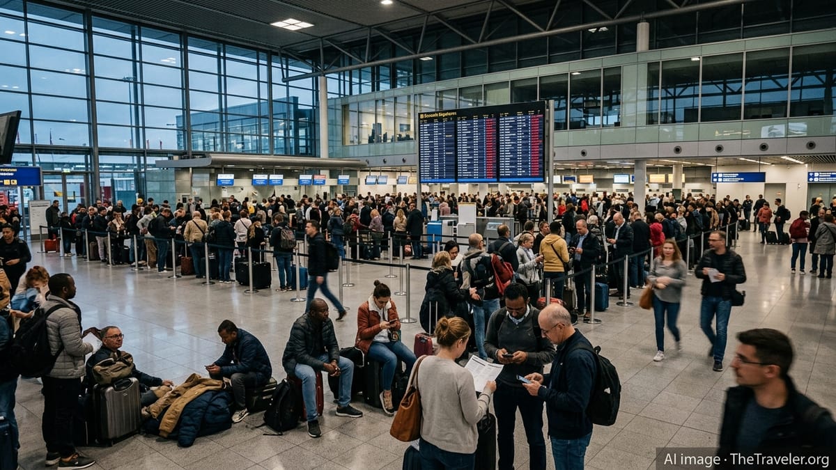 Mass Cancellations at Major European Hub Strand 57,000 Travelers