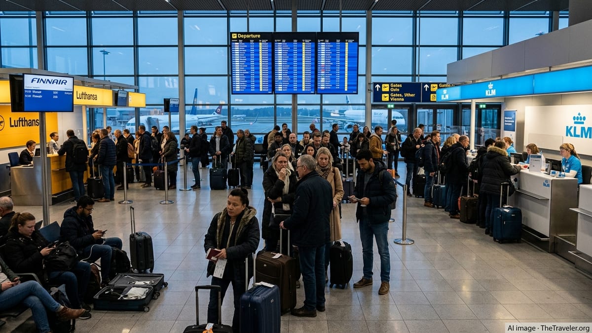 Major Flight Disruptions Hit Norway, Austria, Poland and More