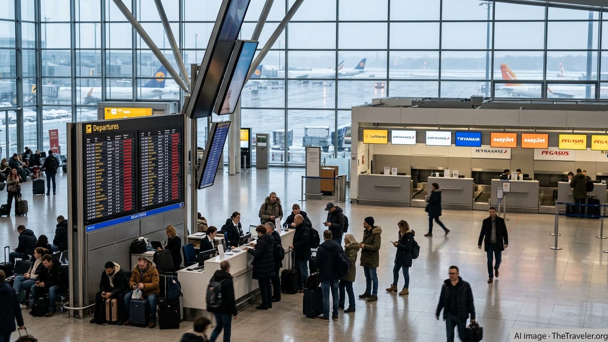 Strikes and Storms Trigger New Wave of Flight Chaos Across Europe