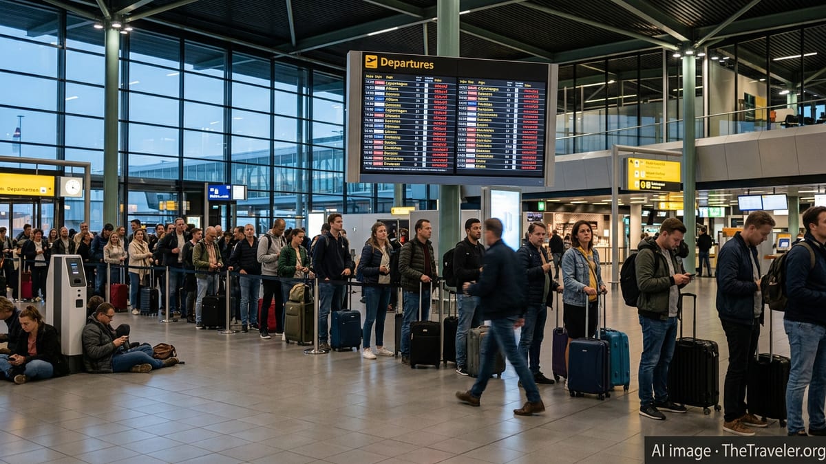 Europe Travel Chaos Hits KLM, Lufthansa, easyJet and More