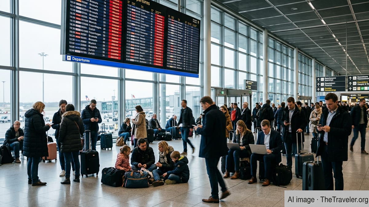 Strikes and Staff Shortages Trigger Severe Flight Chaos in Europe