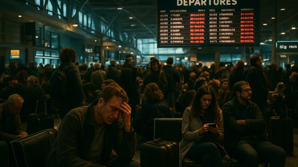 Europe Flight Chaos Strands Hundreds as Delays Top 2,500