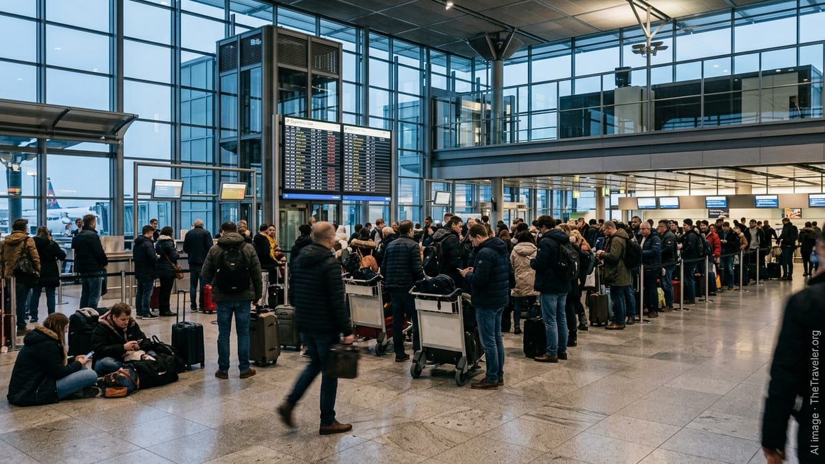 Mass Flight Disruptions Ground Thousands Across Europe