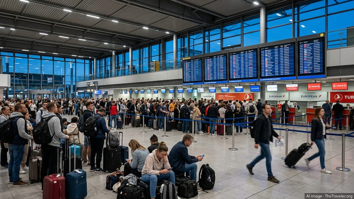 Flight Chaos Hits Europe With Nearly 1,000 Disruptions