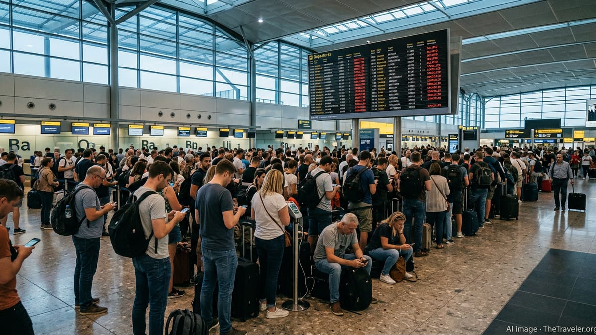 Europe Flight Disruptions Hit UK, Spain and Germany