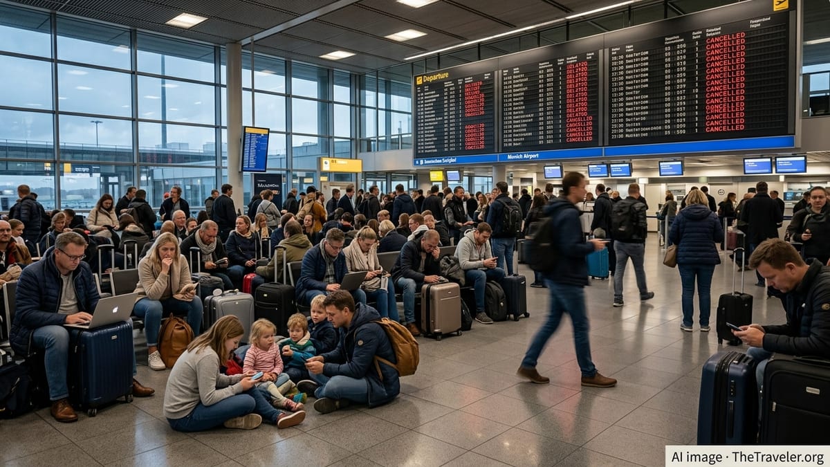 Mass Flight Disruptions Leave Travellers Stranded Across Europe