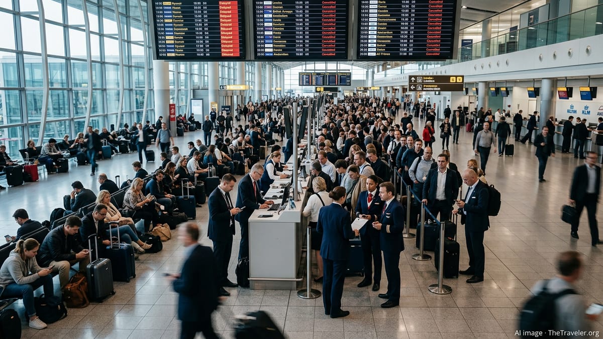 Europe Flight Chaos: Hundreds of Routes Hit Across Key Hubs