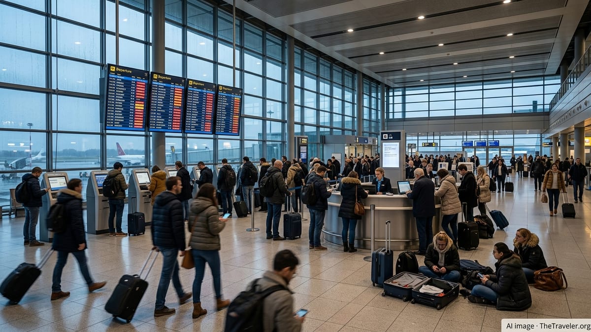 Europe Air Chaos: 82 Flights Canceled, 1,532 Delayed