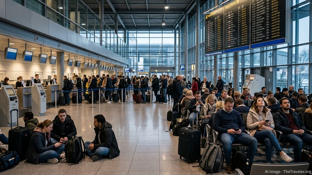 Europe Hit by 1,876 Flight Disruptions, Stranding Thousands