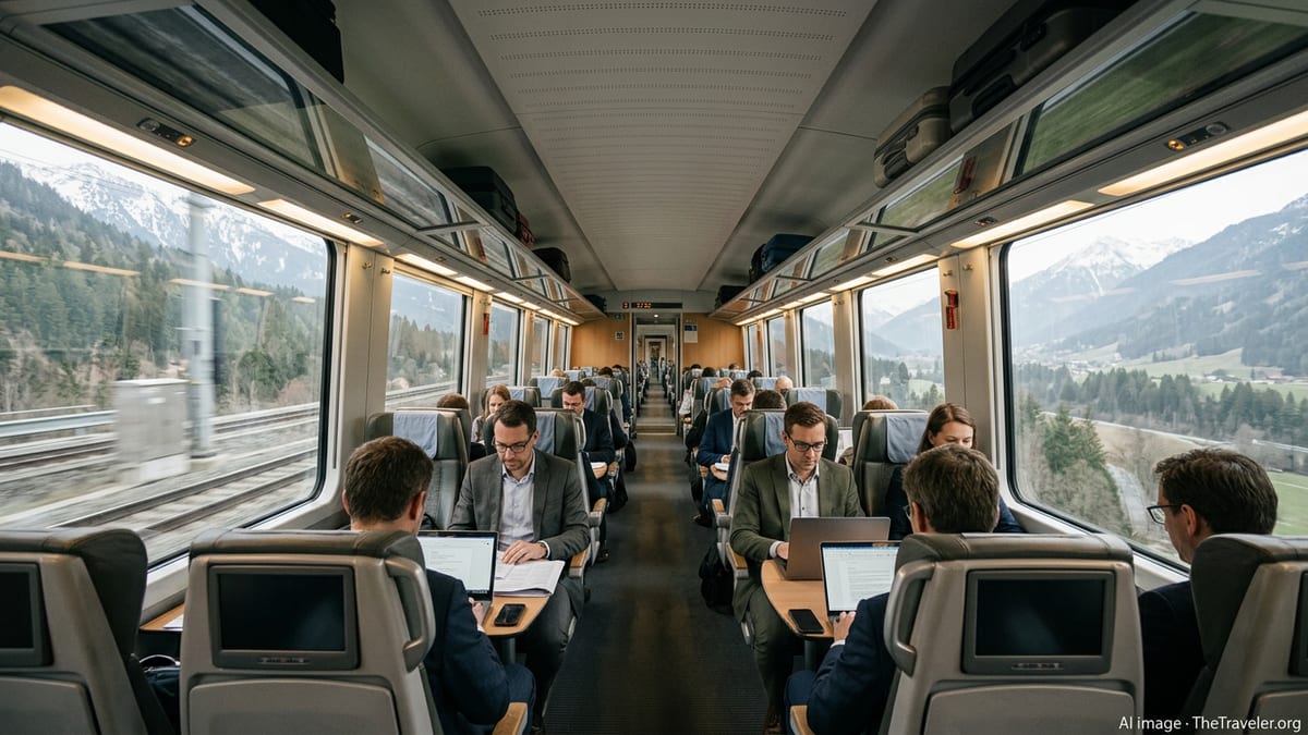 Why Europe’s New Rail Mega-Tunnels Are Luring Frequent Flyers