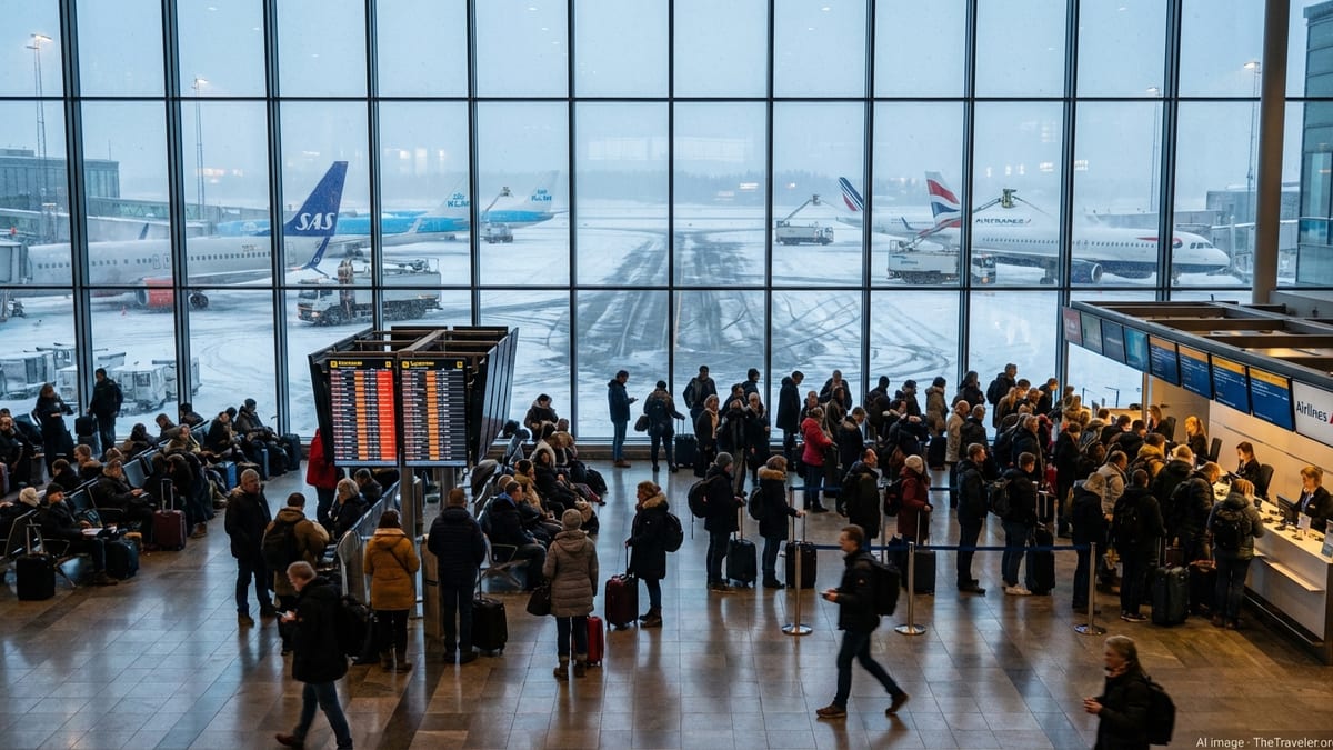 Winter Storm Chaos: Major Airlines Snarl Travel in Europe