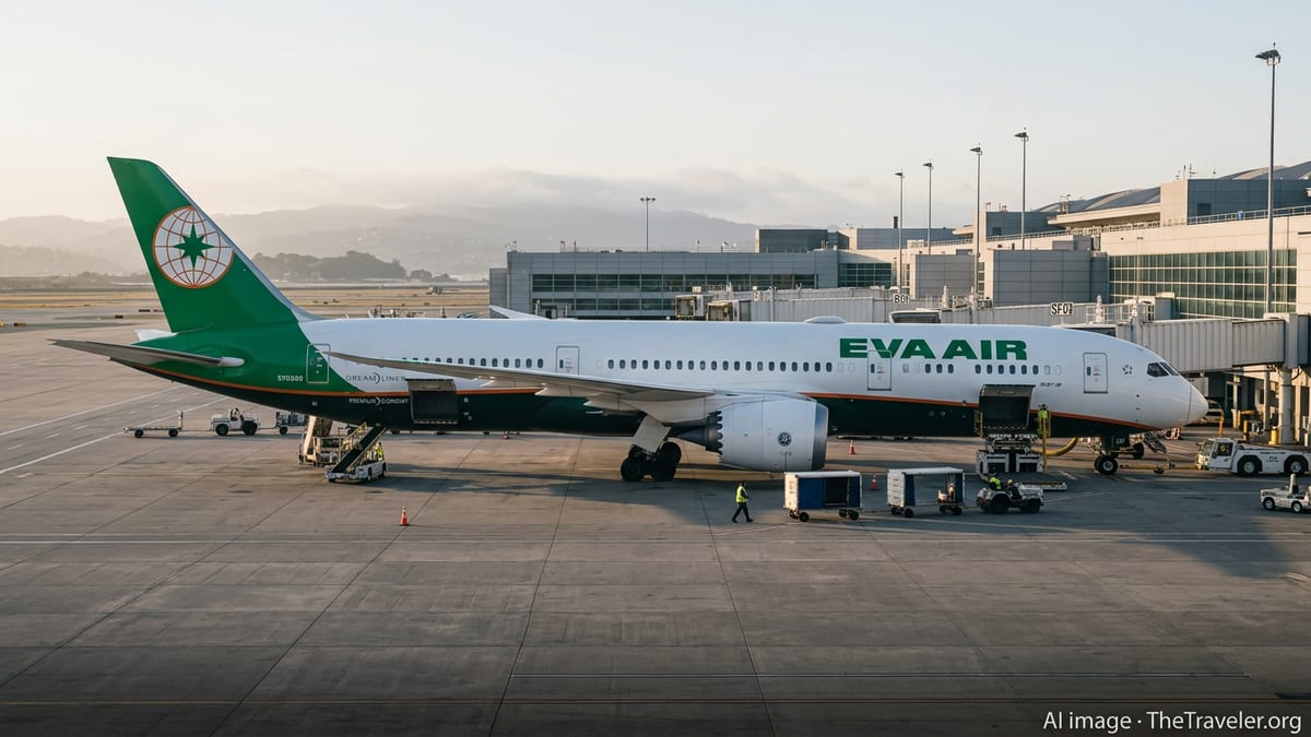 EVA Air Debuts 787-9 Premium Economy on San Francisco–Taipei