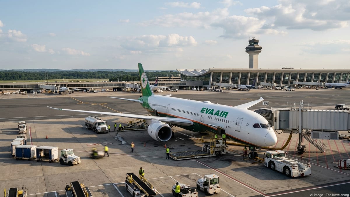 EVA Air to Launch Nonstop Taipei–Washington, D.C. Route