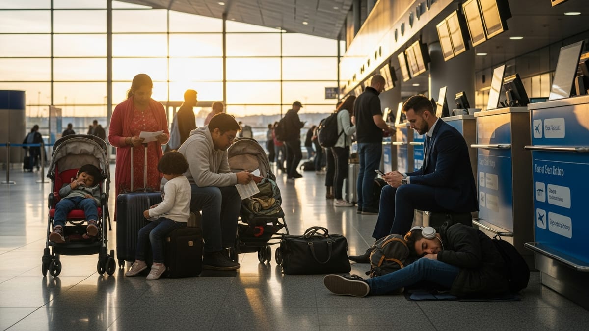 Flight Chaos Hits Dubai and Tel Aviv as Cancellations, Delays Ripple Across Networks