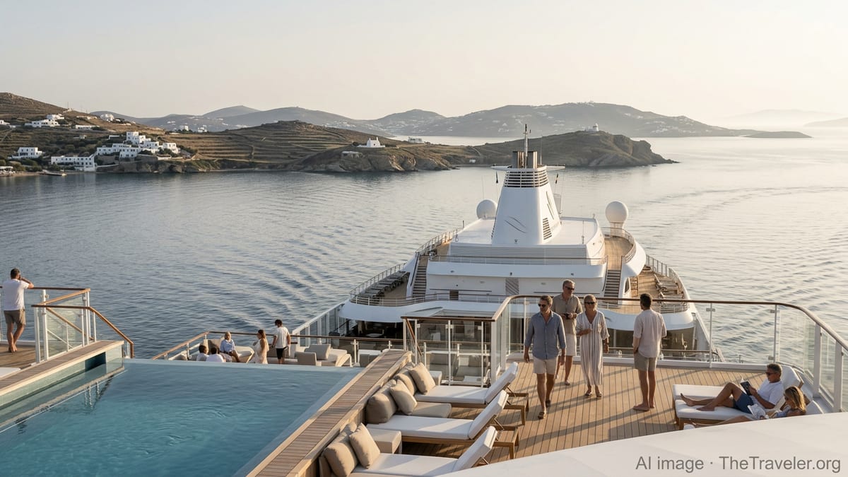 Explora II Turns Greek Island Cruising Into Total Wellness