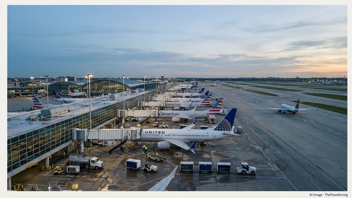 FAA Caps Chicago O’Hare Flights Amid Airline Expansion Surge